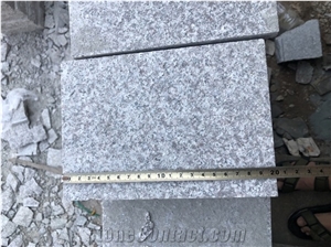 China Pink Granite Cobble Stone Cube Stone