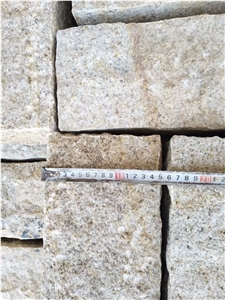 Golden Rusty Natural Split Curbstone