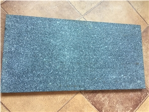 Green Porphyry Polished Flamed Tiles