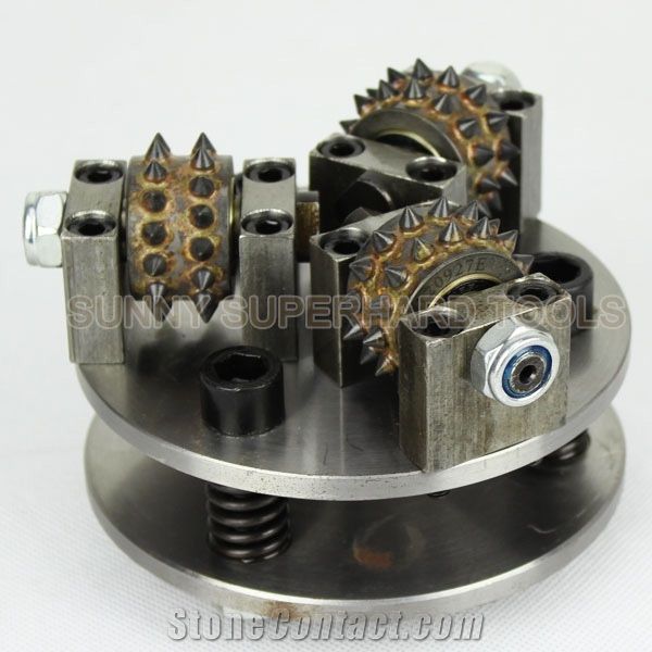 125mm3 Roller Granite Rotary Bush Hummer
