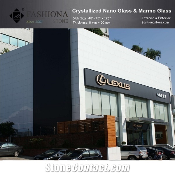 Nanoglass, Marmoglass,Glass Stone Slabs and Tiles