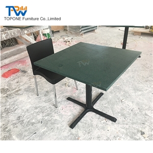 Square Artificial Marble Stone Coffee Table Tops Furniture Factory