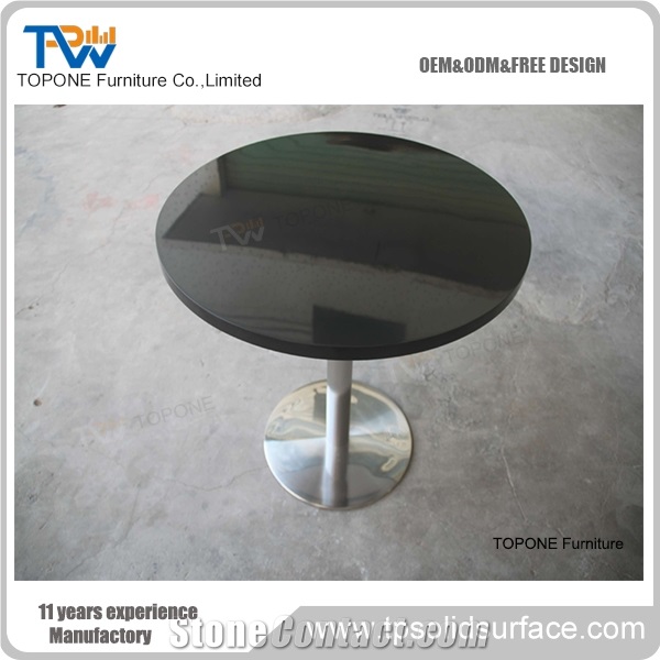 Square Artificial Marble Stone Coffee Table Tops Furniture Factory