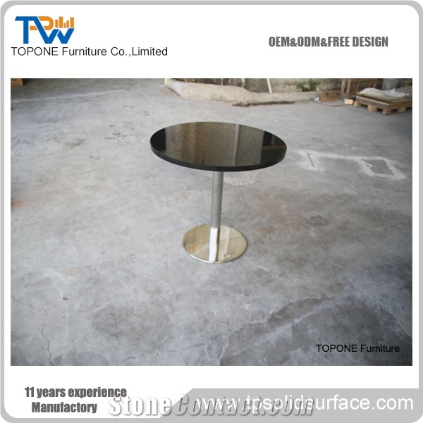 Square Artificial Marble Stone Coffee Table Tops Furniture Factory