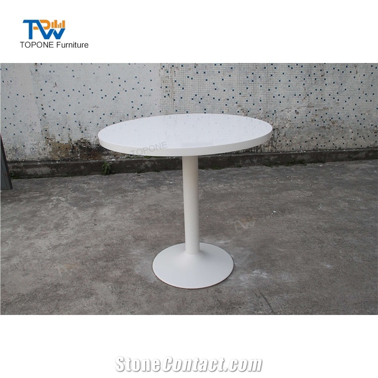 Square Artificial Marble Stone Coffee Table Tops Furniture Factory