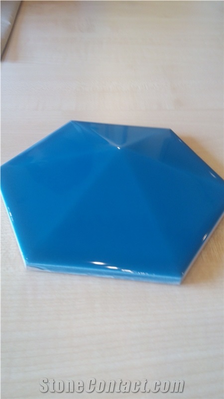 Hexagon Shape Porcelain Tile, Oem Customized Service