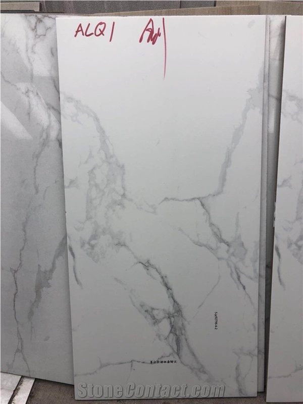 Marble Look White Marble Soft Polished Wall & Floor Tile 600x1200mm