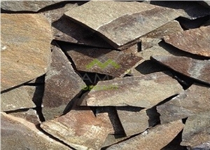 Taupe Andesite A1 Natural Flagstone Walling, Palladian Floors, Price