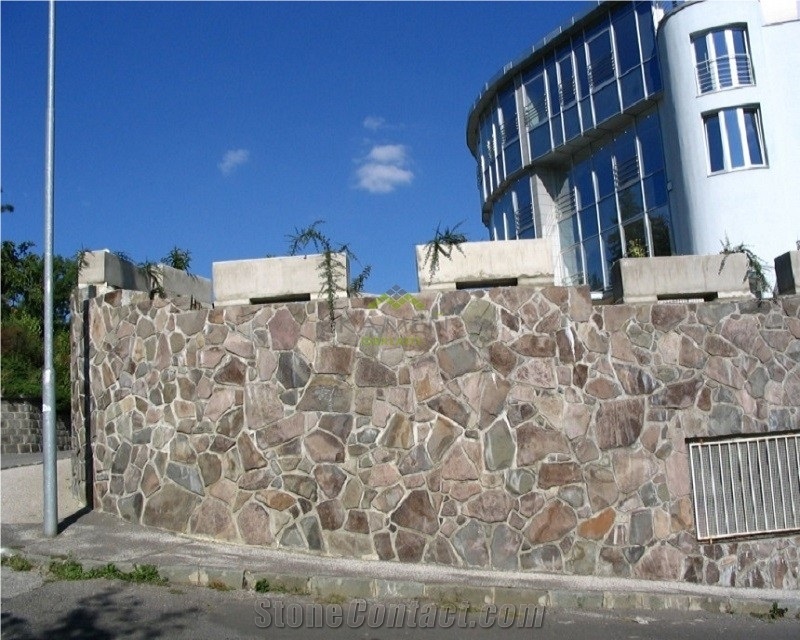 Taupe Andesite A1 Natural Flagstone Walling, Palladian Floors, Price