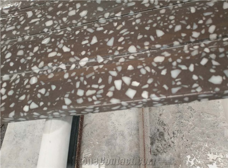 Caron Stone Terrazzo Concrete Tiles and Slab