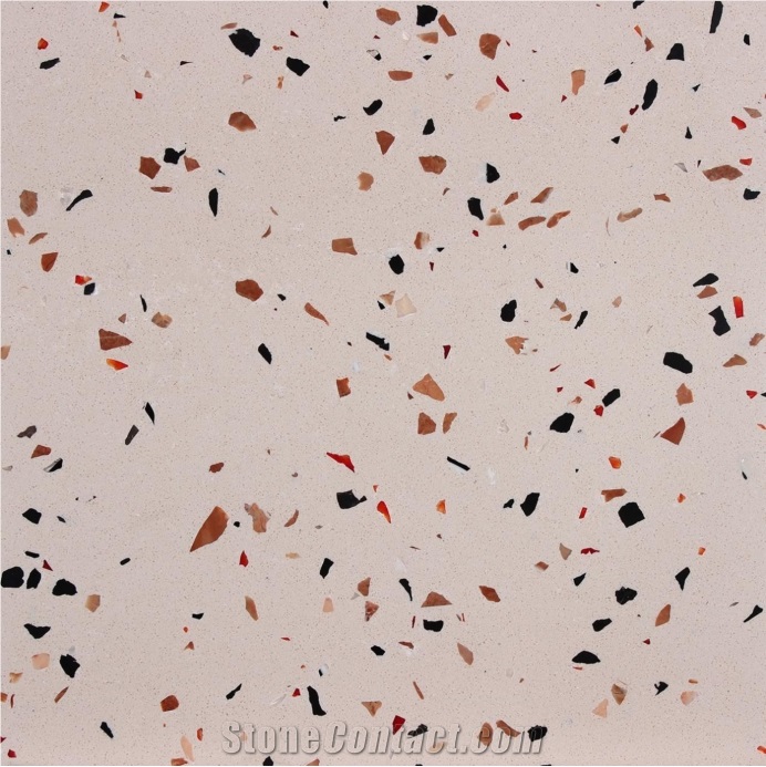 Epoxy Terrazzo Bathroom Flooring Tiles