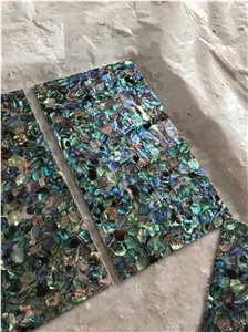 Iridescent Abalone Mother Of Pearl Shell Backsplash Wall Tiles Mosaic
