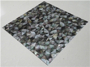 Mother Of Pearl Triangle Mosaic ,Pearl Shell Mosaic Tile