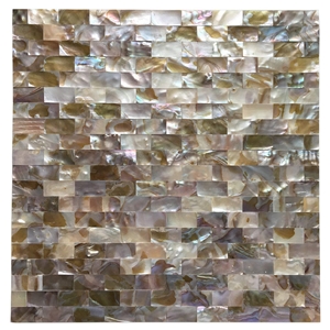 Peel and Stick Groutless Mop Mosaic Subway Tile Backsplash Mosaic