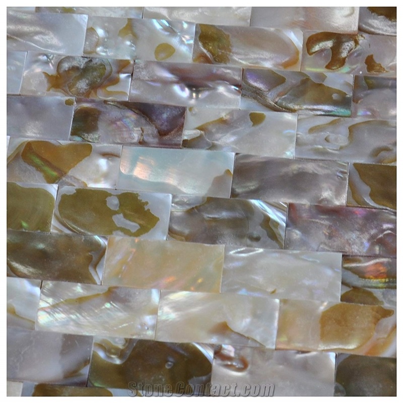Peel and Stick Groutless Mop Mosaic Subway Tile Backsplash Mosaic