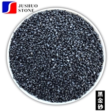 Black Pearl Sand ,Black Silica Slag ,China Blackgolden Sandstone