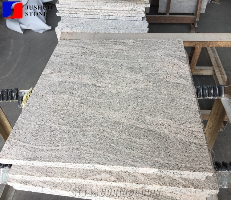 China Golden Line,China Yellow Juparana Granite Flamed Building Tiles