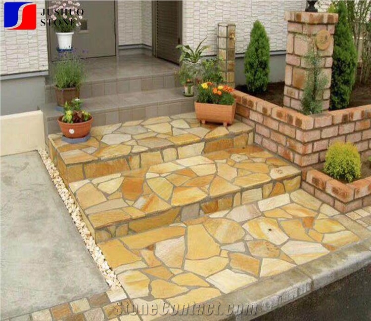 China Jaipur Yellow Quartzite,Jaipur Yellow Lp,Jaipur Gold Paver Tile