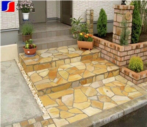 China Jaipur Yellow Quartzite,Jaipur Yellow Lp,Jaipur Gold Paver Tile