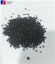 China Natural Black Silica Sand Lumps 1-2mm Pearls