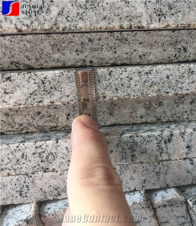 China Tianjing Wave Gold Granite Polish Tile & Slab China Grey Granite