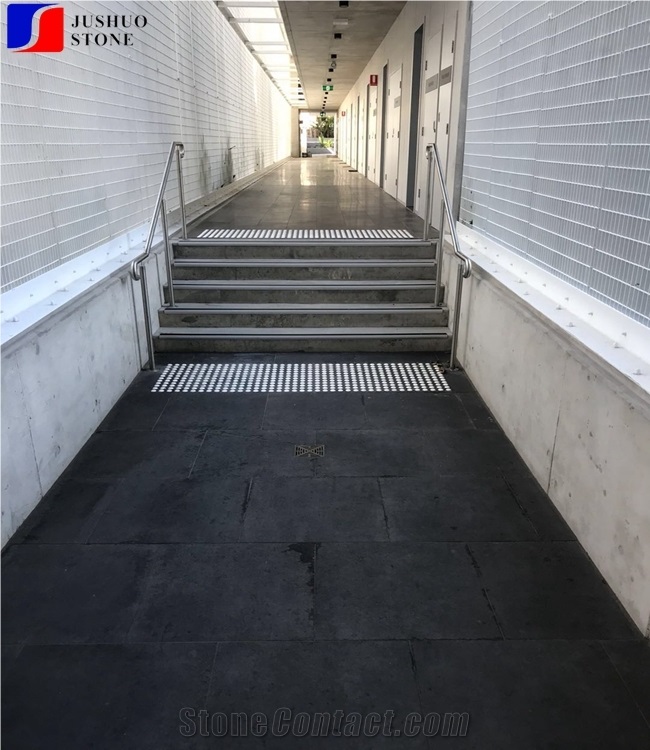 Eu Quality Standard Black Basalt Honed/Natural Stone /Cheap Stone Tile