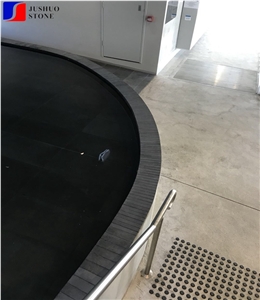 Eu Quality Standard Black Basalt Honed/Natural Stone /Cheap Stone Tile