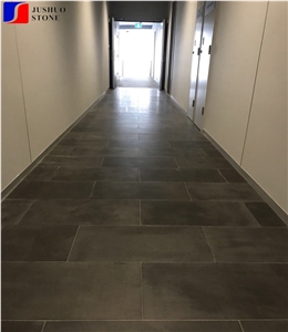 Eu Quality Standard Black Basalt Honed/Natural Stone /Cheap Stone Tile