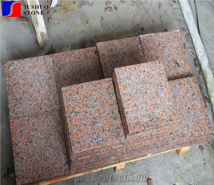 G562 Granite,G651,Maple Leaf Red,Maple Leaves,Maple Red Cubes Paver