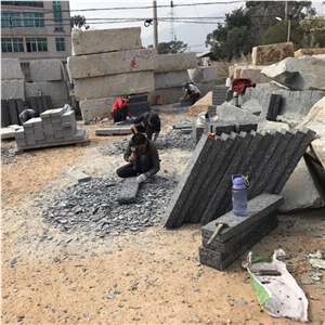 G612,Ocean Black,Zangpu Basalt,Zhangpu Black Kerbstone Road Edgings