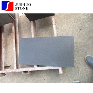 Honed Volcano Black Lava Stone,Hainan Black Basalt Tile Floor,Wall