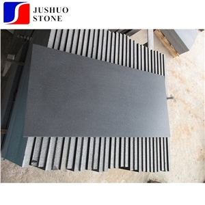 Honed Volcano Black Lava Stone,Hainan Black Basalt Tile Floor,Wall