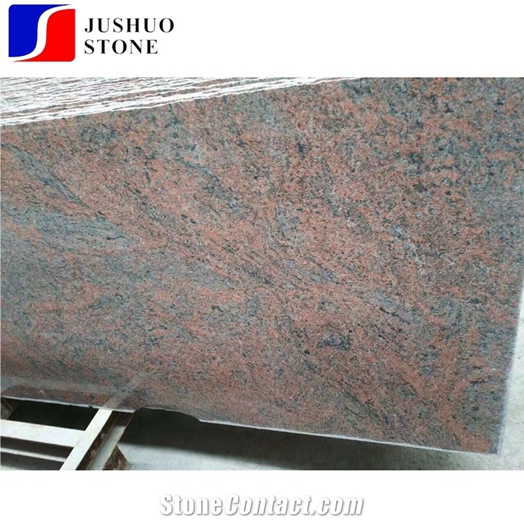 Indian Red Granite,Multi Colour Red Tile Slab,Multicolor Indiano Rosso