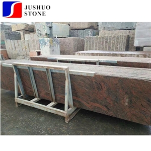 Indian Red Granite,Multi Colour Red Tile Slab,Multicolor Indiano Rosso