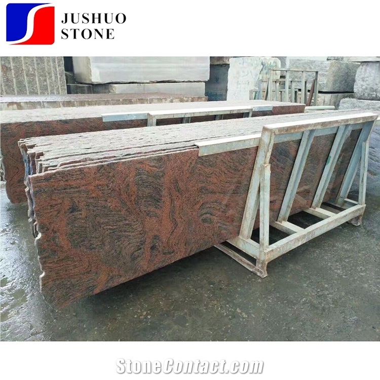 Indian Red Granite,Multi Colour Red Tile Slab,Multicolor Indiano Rosso
