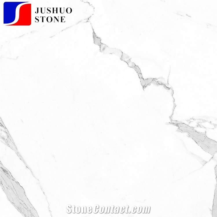 Look Italy Calacatta Marble with Ceramic Composite Tiles 600*600cm
