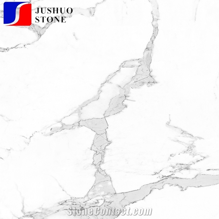Look Italy Calacatta Marble with Ceramic Composite Tiles 600*600cm