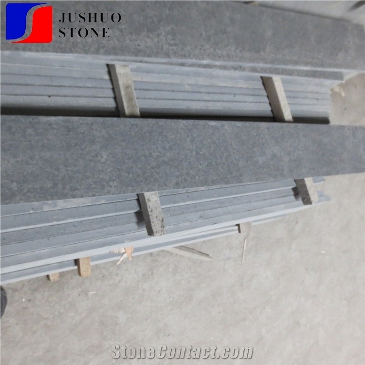 Neimeng Black,Ebony Black Mongolia,G133 Flamed Brushed Steps,Stair