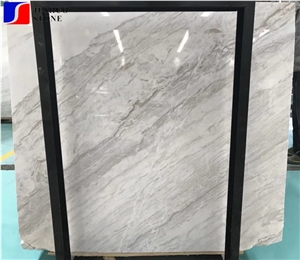 New Drama White Marble,Semi White Of Volakas,Volakas Marble Slab