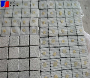 Paving Stone G654 Meshed Cubes Outdoor Design Countyard Road Pavers