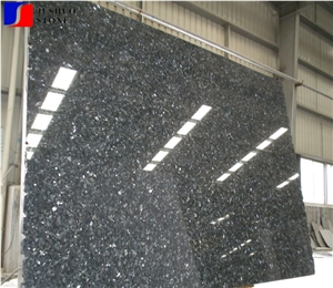 Polish Silver Pearl Blue Granite Big Slab Sizes