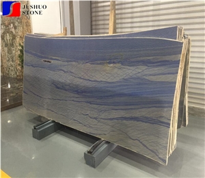 Tropical Blue Quartzite,Azul Tropicale Polish Slab