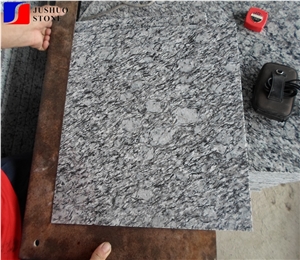 White Wave Granite Tile & Slab,Spray White,Wave White Flooring,Walling
