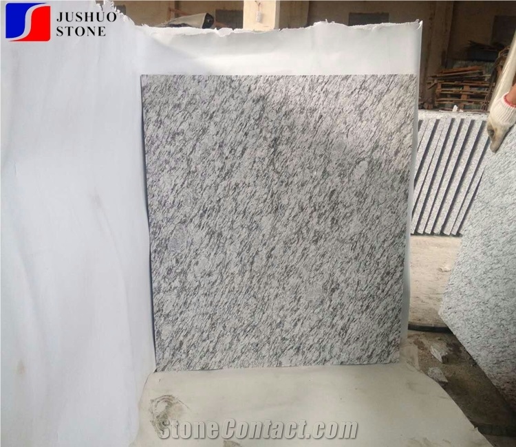 Xinyi Spindrift Granite Polished White Flooring Tile