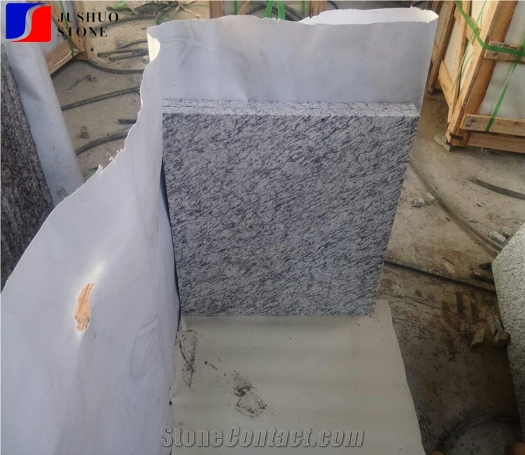 Xinyi Spindrift Granite Polished White Flooring Tile