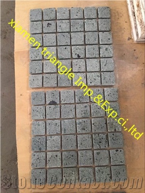 All Kinds Of China Sukabumi Green Tuff Swimming Pool Mosaic