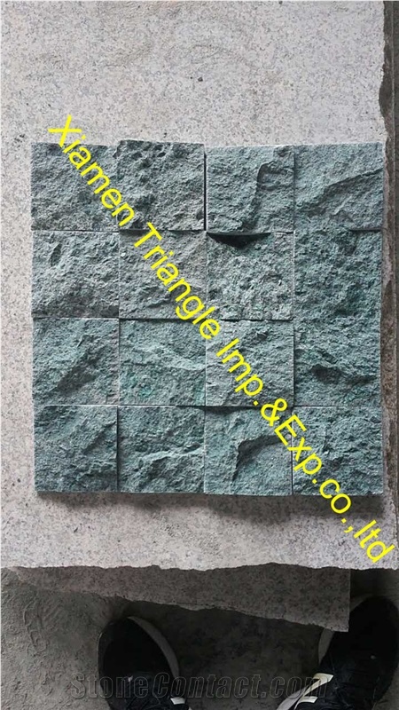 All Kinds Of China Sukabumi Green Tuff Swimming Pool Mosaic