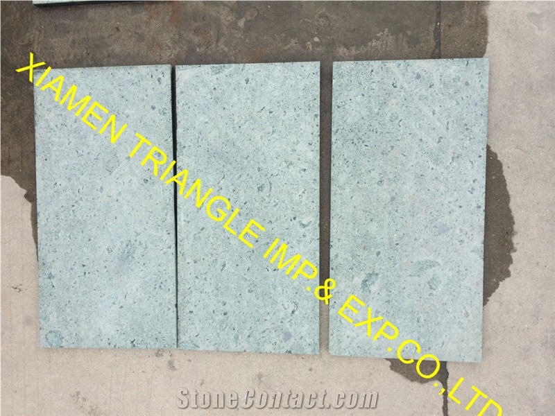 Big Size China Sukabumi Green Stone Paver