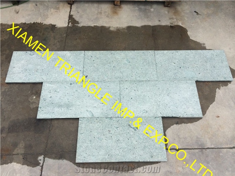 Big Size China Sukabumi Green Stone Paver