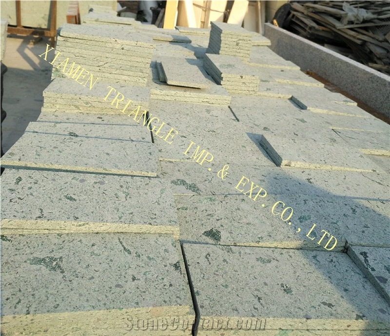 Big Size China Sukabumi Green Stone Paver